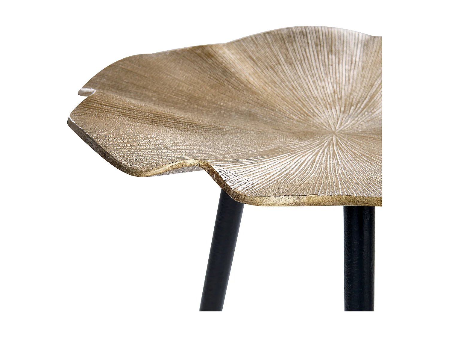 Mesa auxiliar PUDUR Metal Dorado