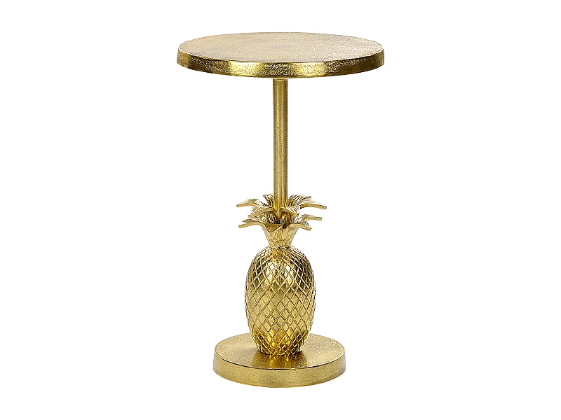 Table d'appoint PANNOUVRE Métal Doré