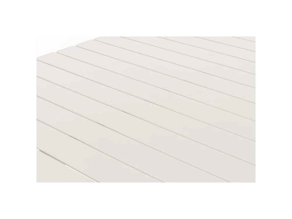 VONDEL - Table de jardin en aluminium Argile