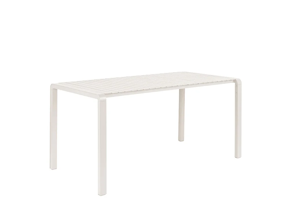 VONDEL - Table de jardin en aluminium Argile
