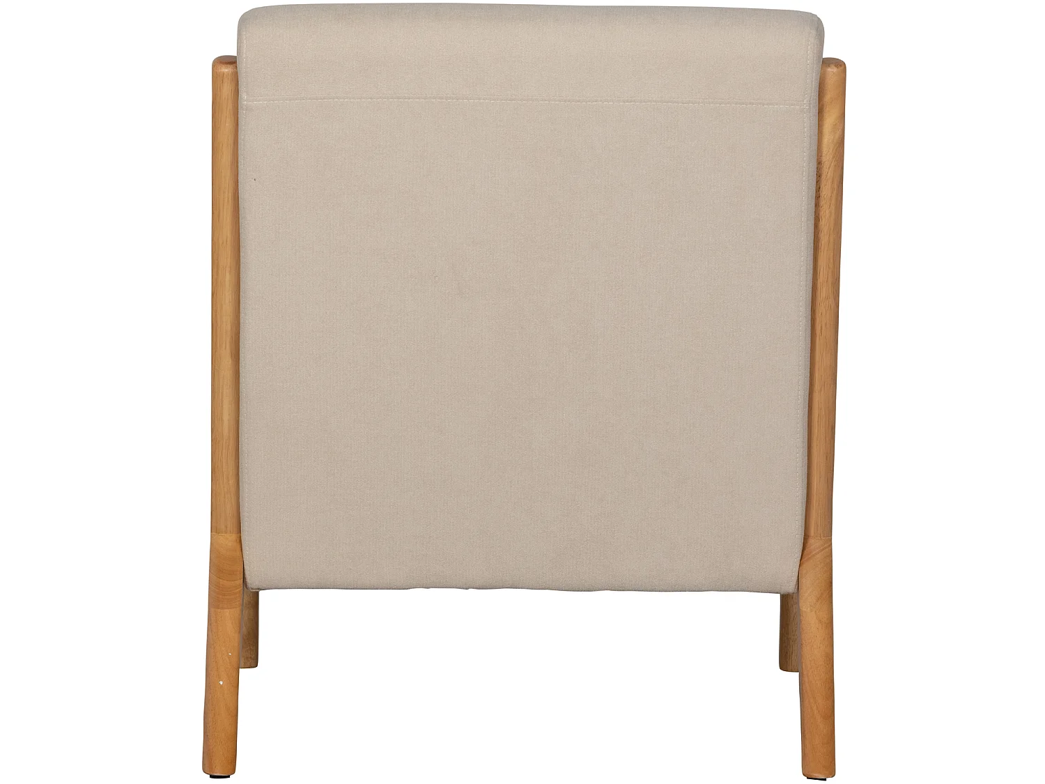 Fauteuil en tissu tissé MARK