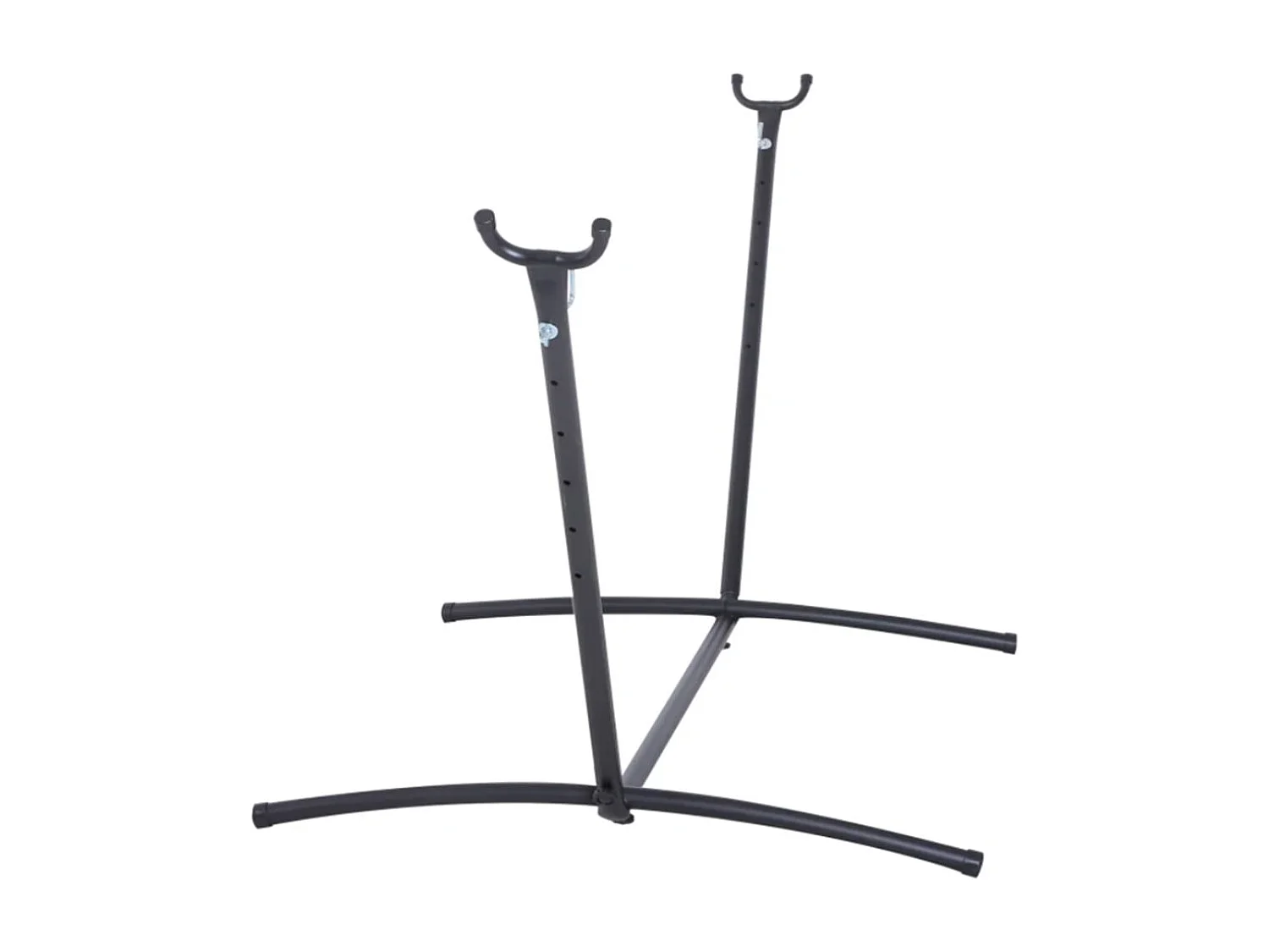 Suporte Ajustável para Camas de Rede 280x120x110 cm - Cor Preto