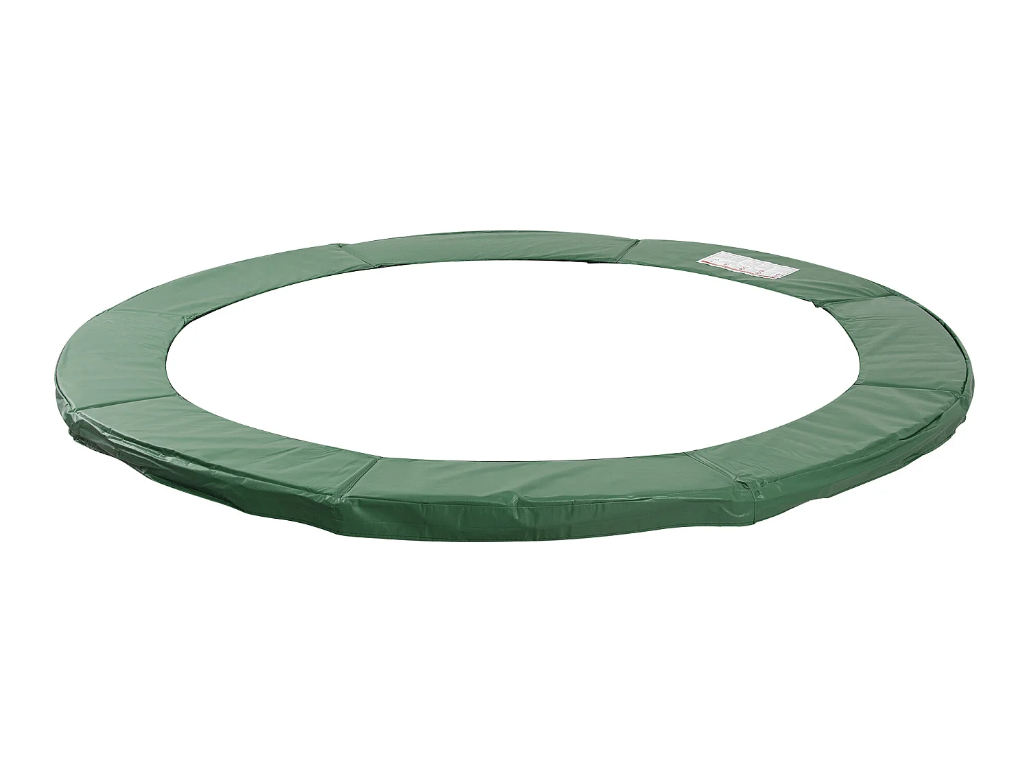 Cojín borde para cama elástica verde 305x305x1.5 cm HOMCOM