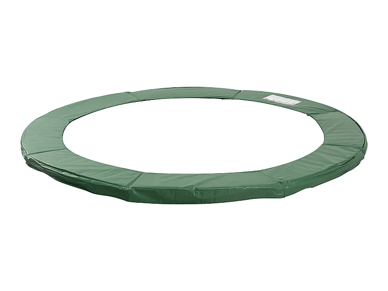 Cojín borde para cama elástica verde 305x305x1.5 cm HOMCOM