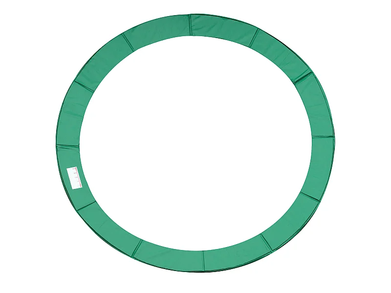 Cojín borde para cama elástica verde 366x366 cm HOMCOM