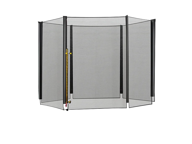 Red de seguridad para cama elástica negro ø305x180 cm HOMCOM