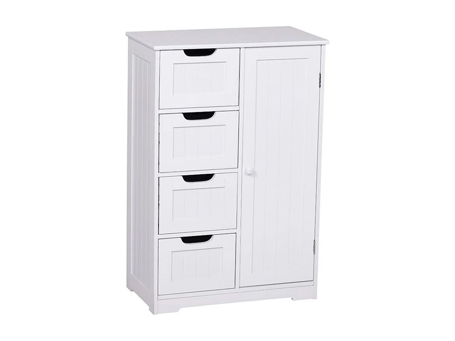 Armario de baño blanco 56x30x83cm kleankin