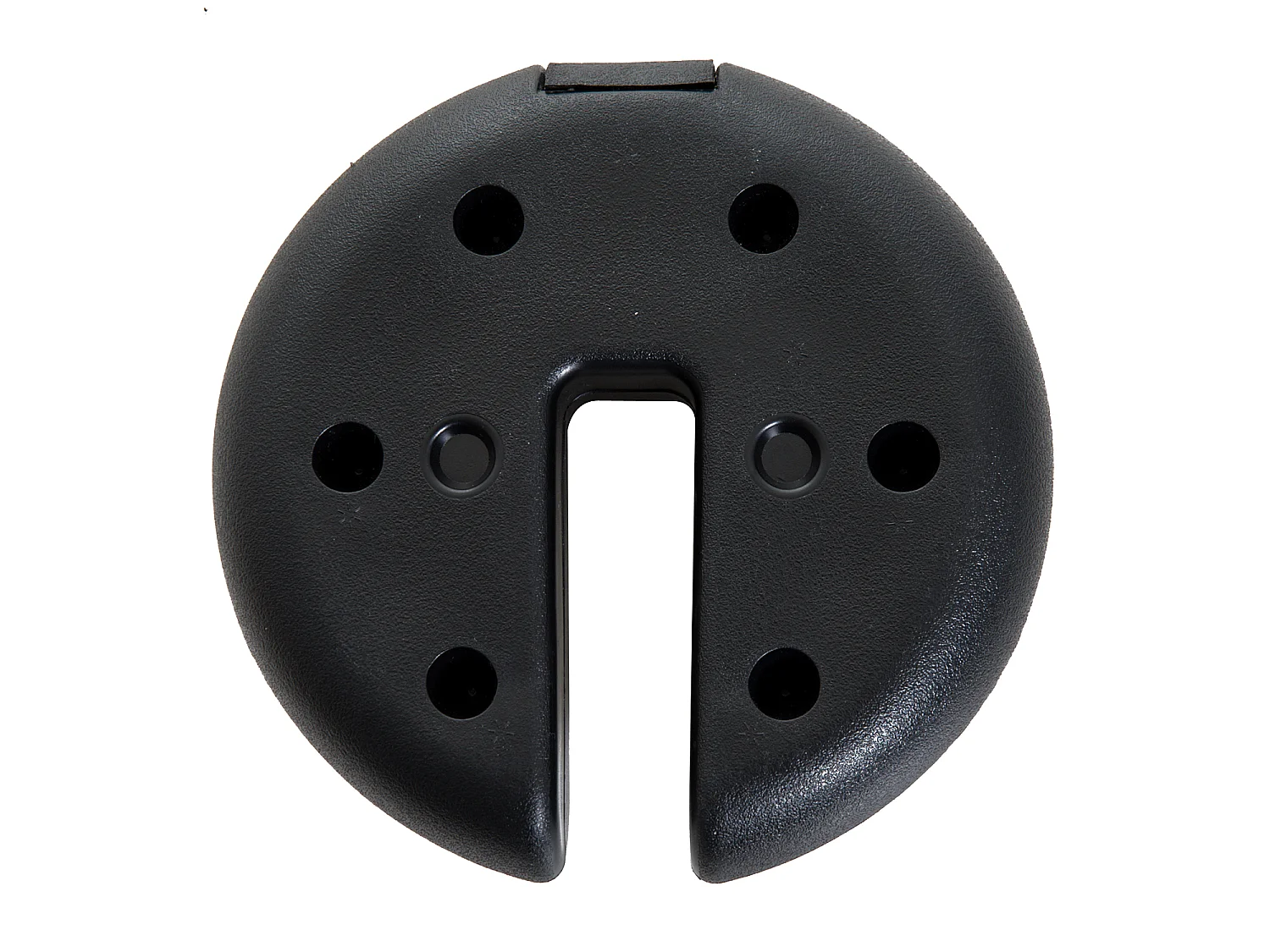 Peso de gazebo negro 20x20x4.5 cm Outsunny