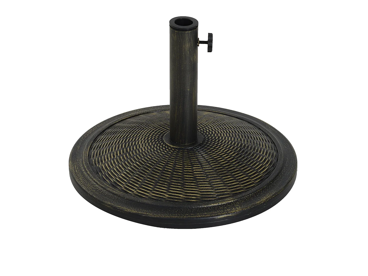 Base de sombrilla bronce ø48x34 cm Outsunny