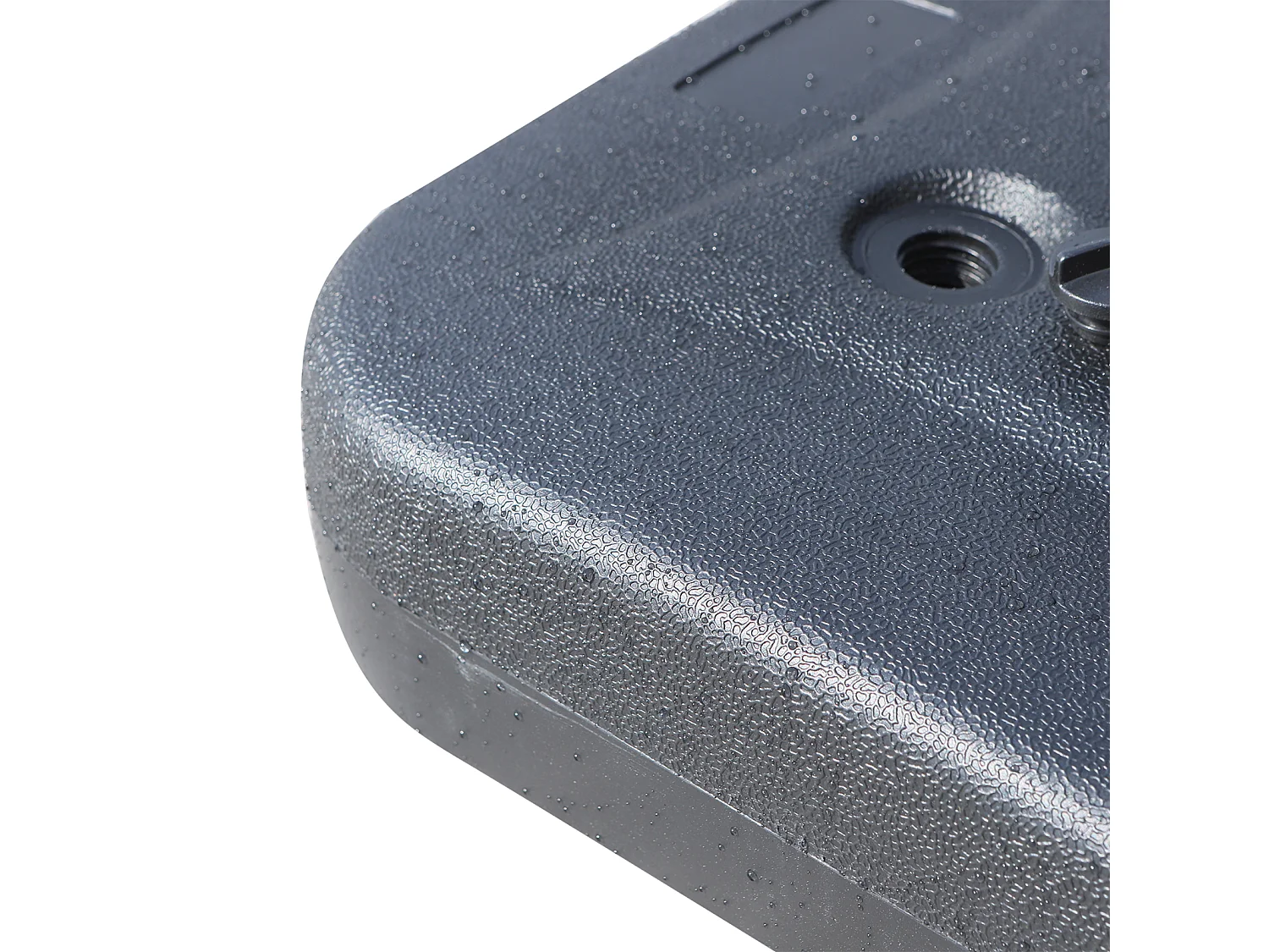 Base de sombrilla negro 46x45x26 cm Outsunny