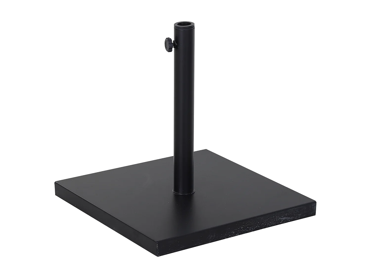 Base para parasol negro 45x45x39cm Outsunny