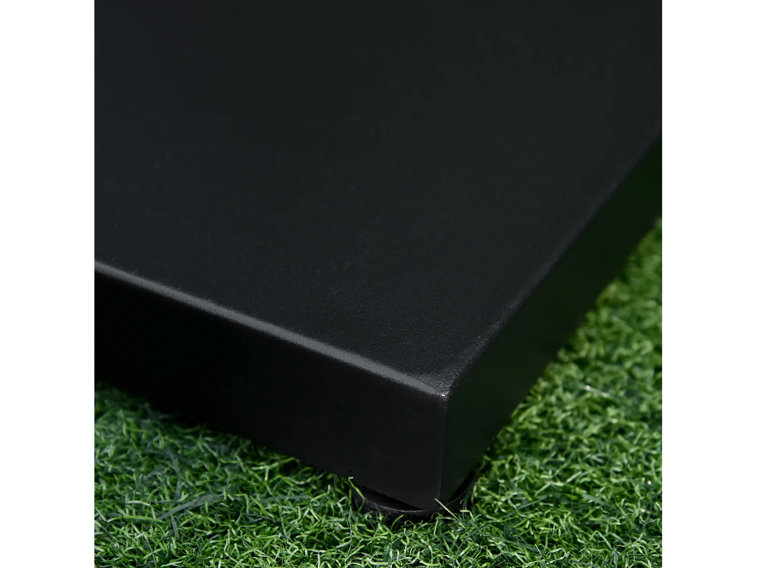 Base para parasol negro 45x45x39cm Outsunny