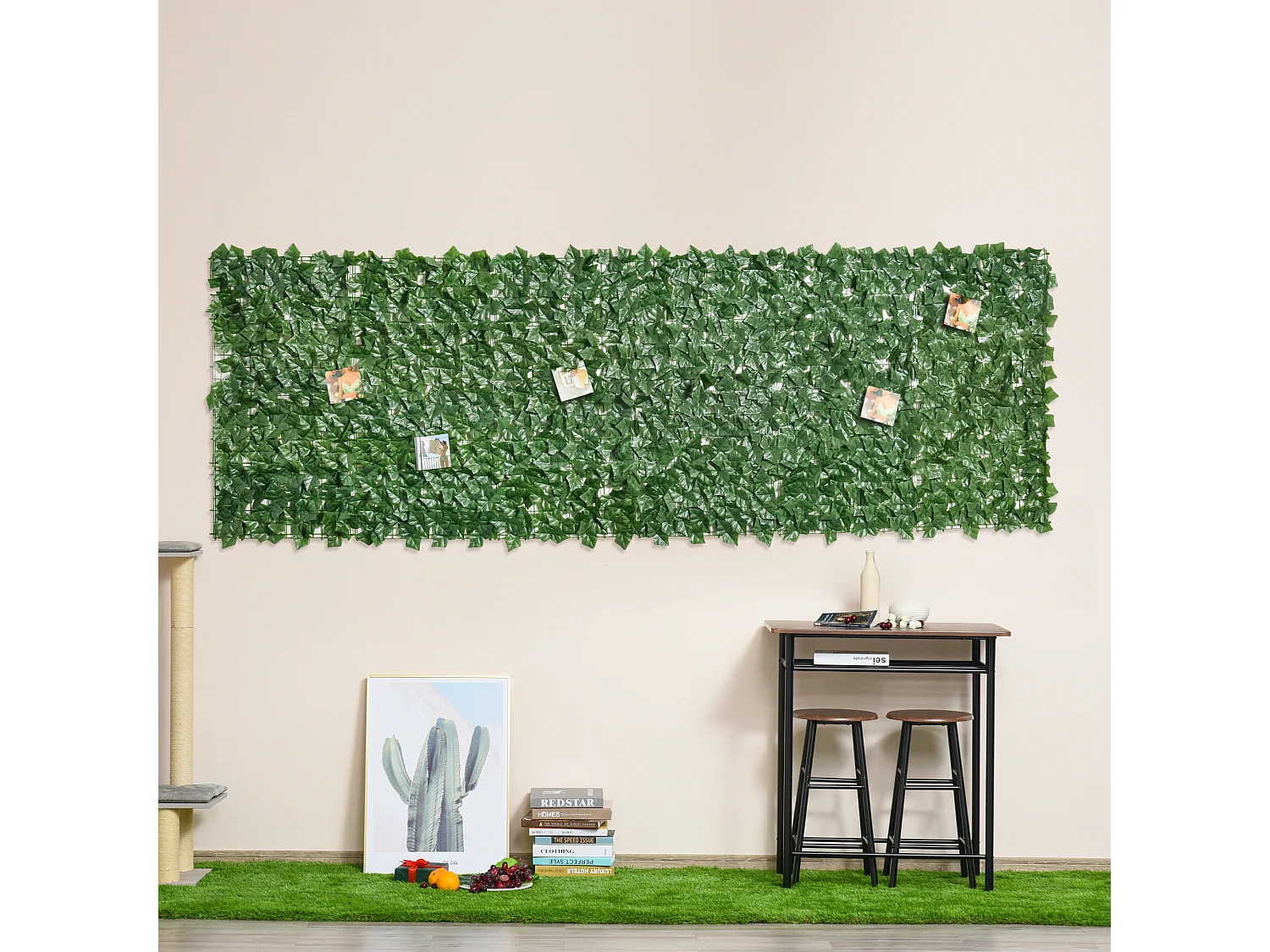 Artificial en rollo verde 300x100 cm Outsunny