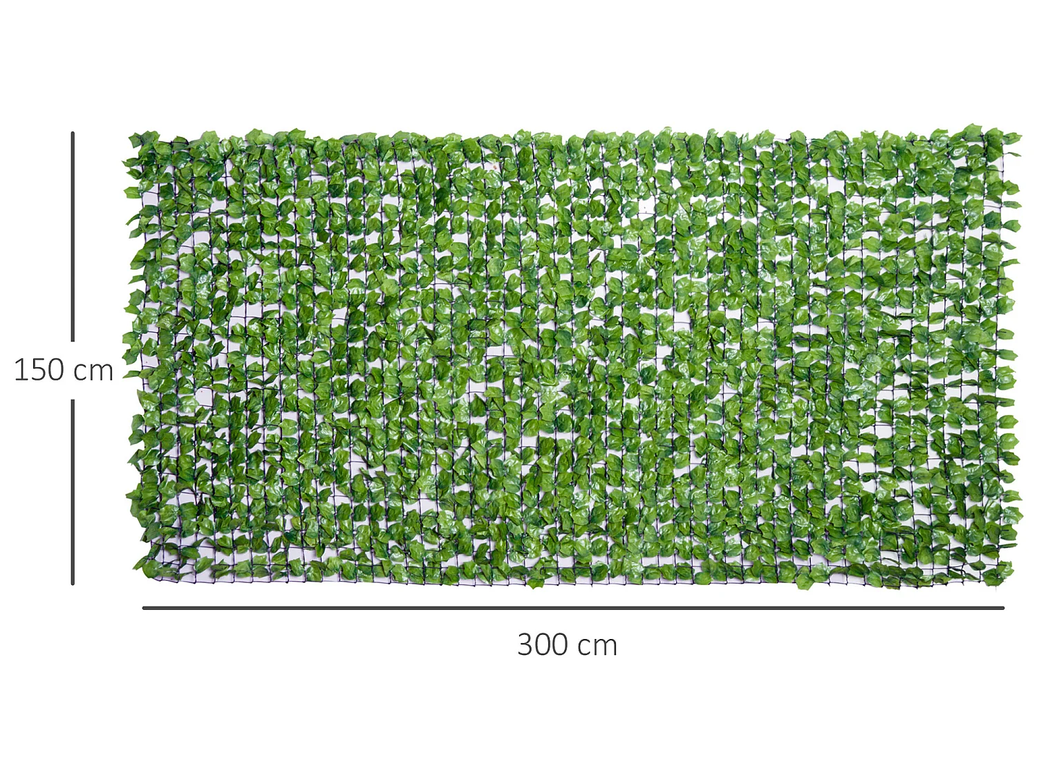 Artificial en rollo verde 300x0x150 cm Outsunny