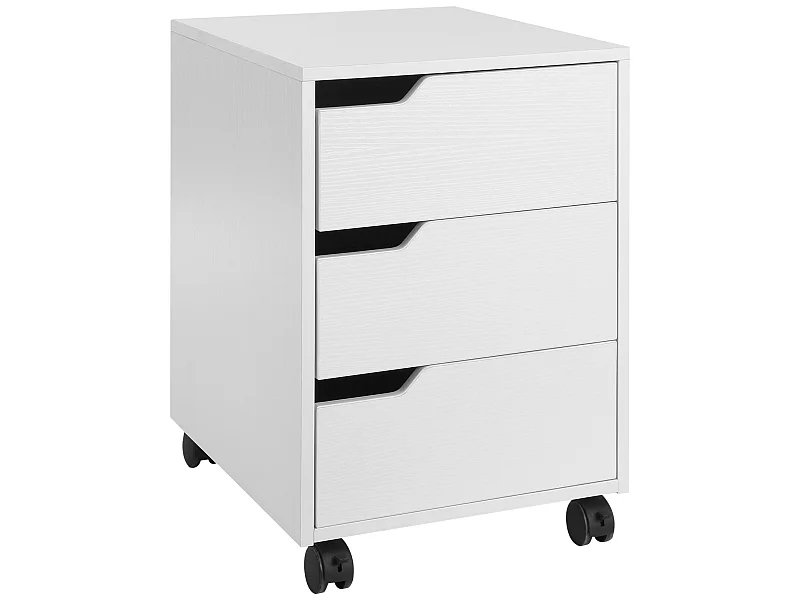 Armario archivador blanco 40x50x57,5 cm HOMCOM