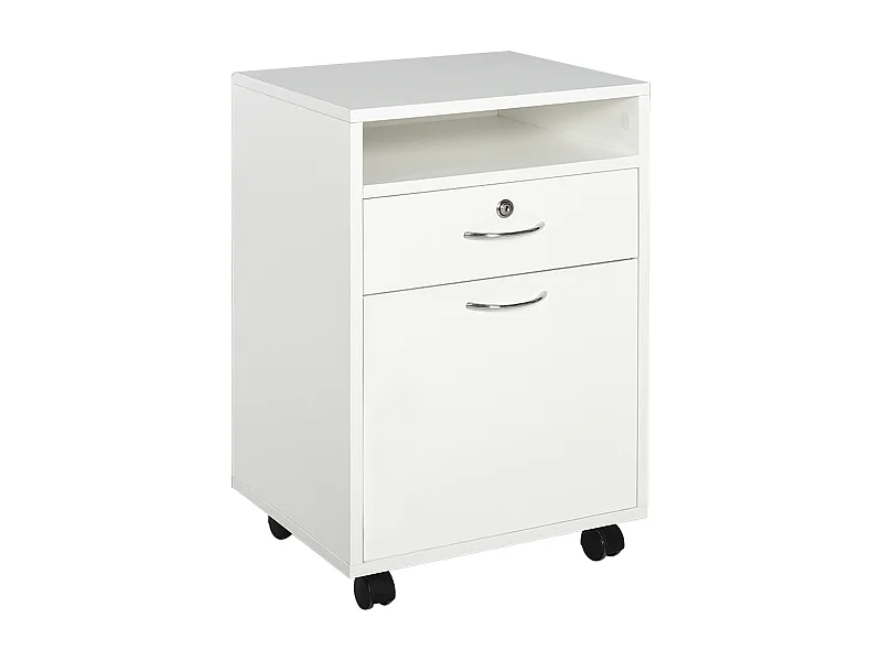 Cajonera para oficina blanco 40x35x60 cm HOMCOM