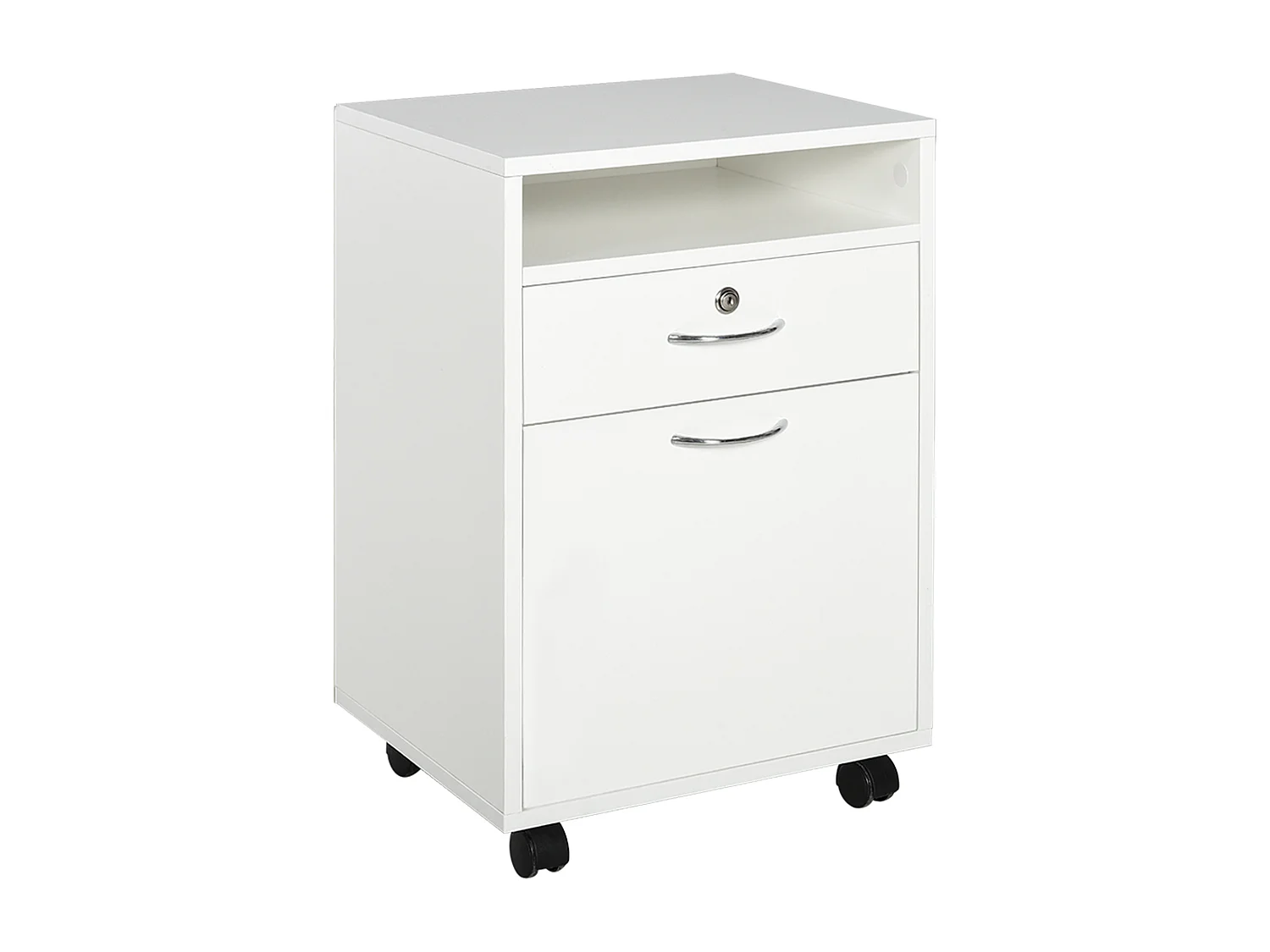 Cajonera para oficina blanco 40x35x60 cm HOMCOM