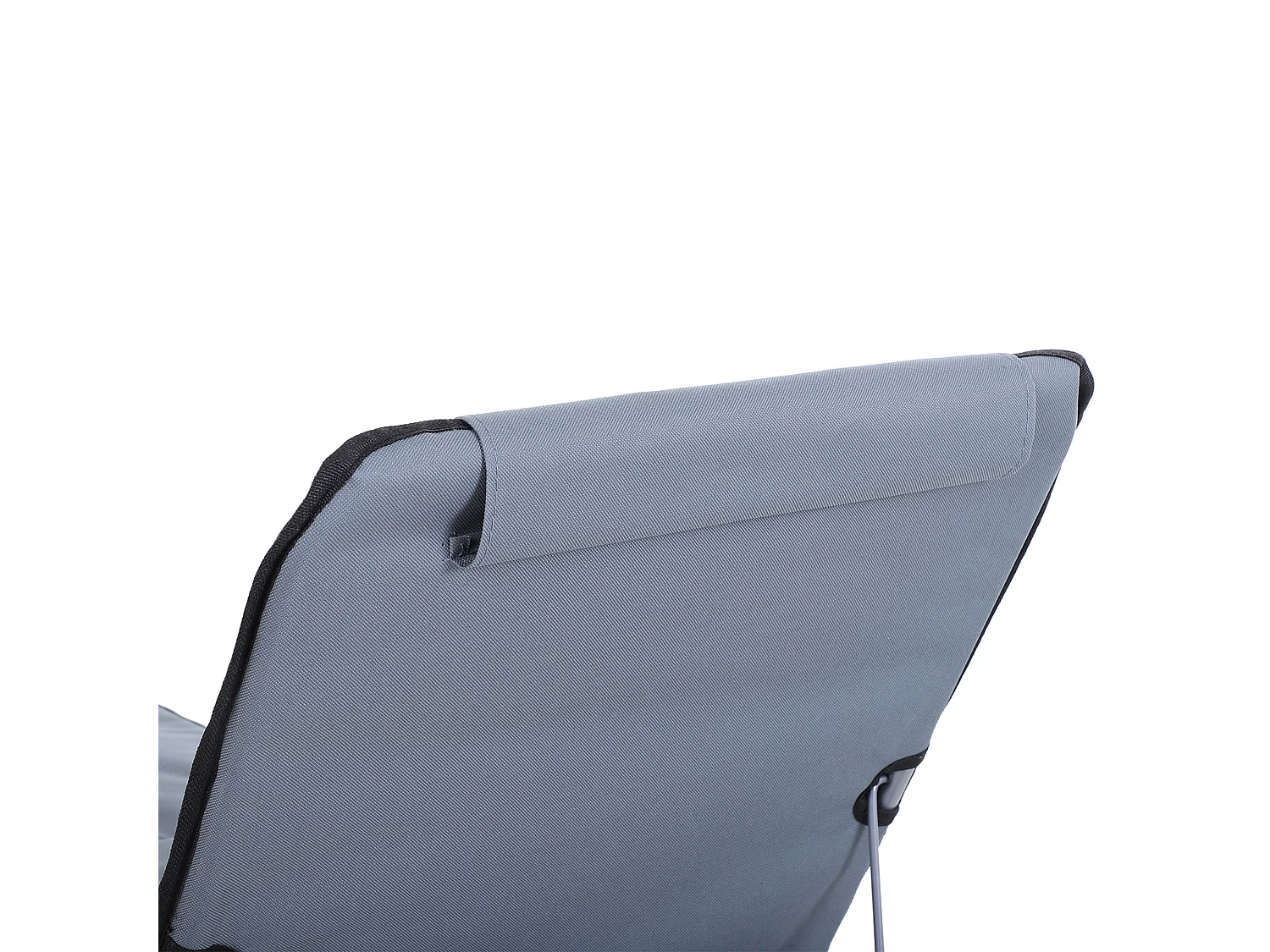 Conjunto de 2 esterillas de playa gris 134x48x45 cm Outsunny