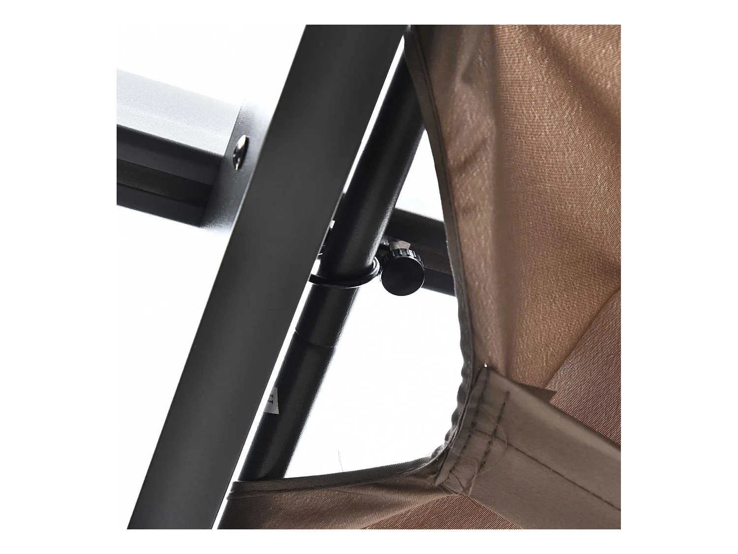 Pérgola gris carbón 300x300x223 cm Outsunny