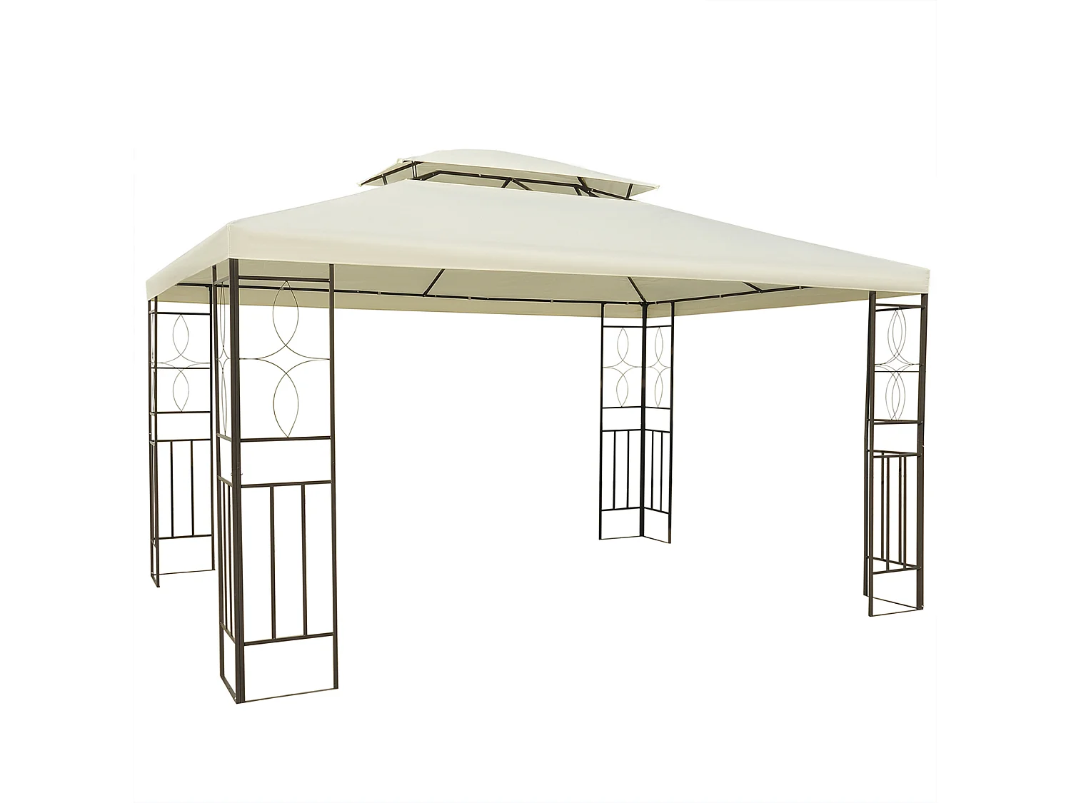 Carpa crema 295x392x270 cm Outsunny
