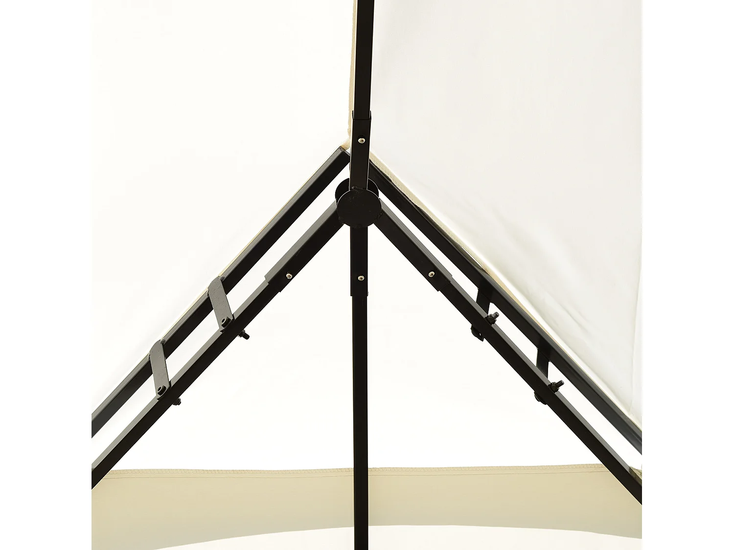 Carpa crema 295x392x270 cm Outsunny