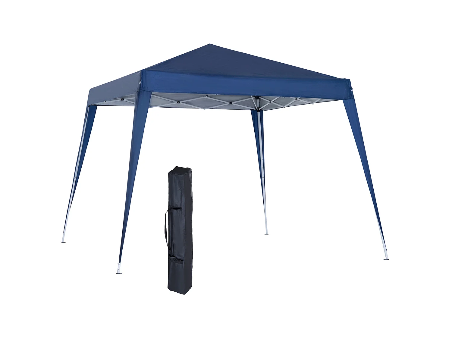 Carpa plegable azul 240x240x250 cm Outsunny