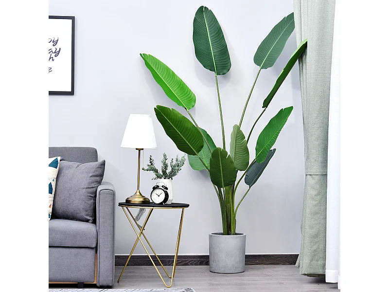 Planta artificial verde 18x18x180 cm Outsunny