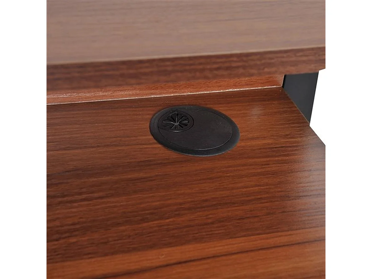 Escritorio nogal 84x45x85 cm HOMCOM