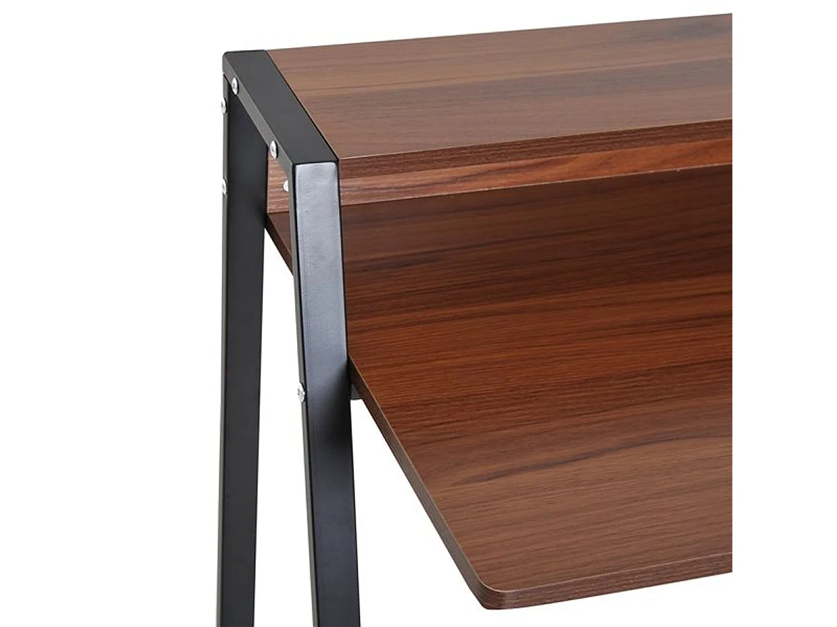 Escritorio nogal 84x45x85 cm HOMCOM