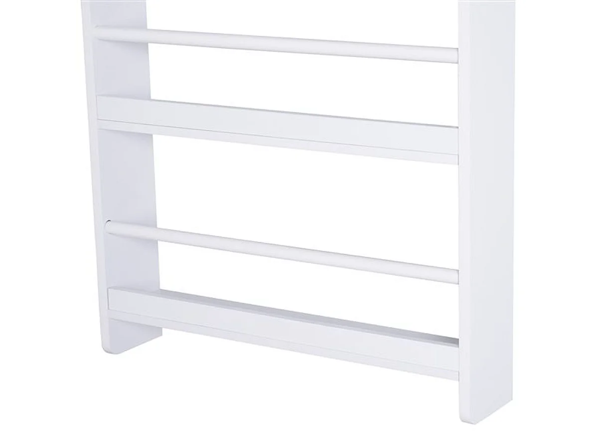 Librerías para pared blanco 59x12x113cm HOMCOM