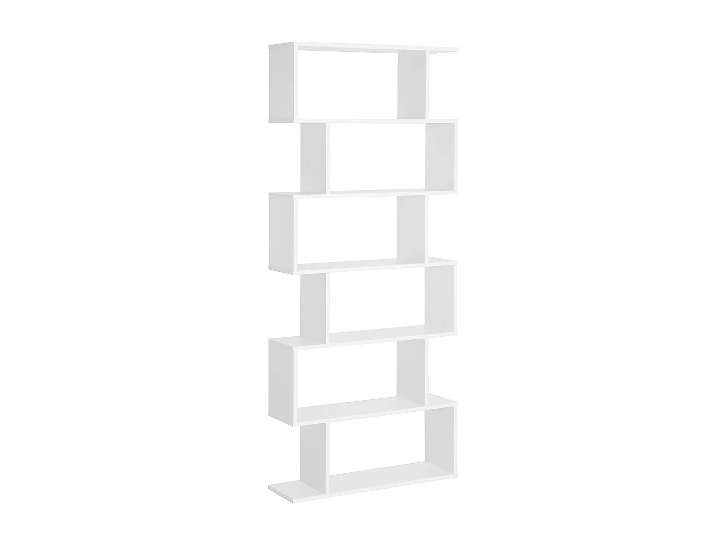 Estantería librería blanco 80x23x192cm HOMCOM