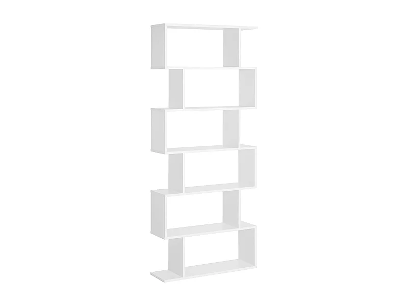 Estantería librería blanco 80x23x192cm HOMCOM