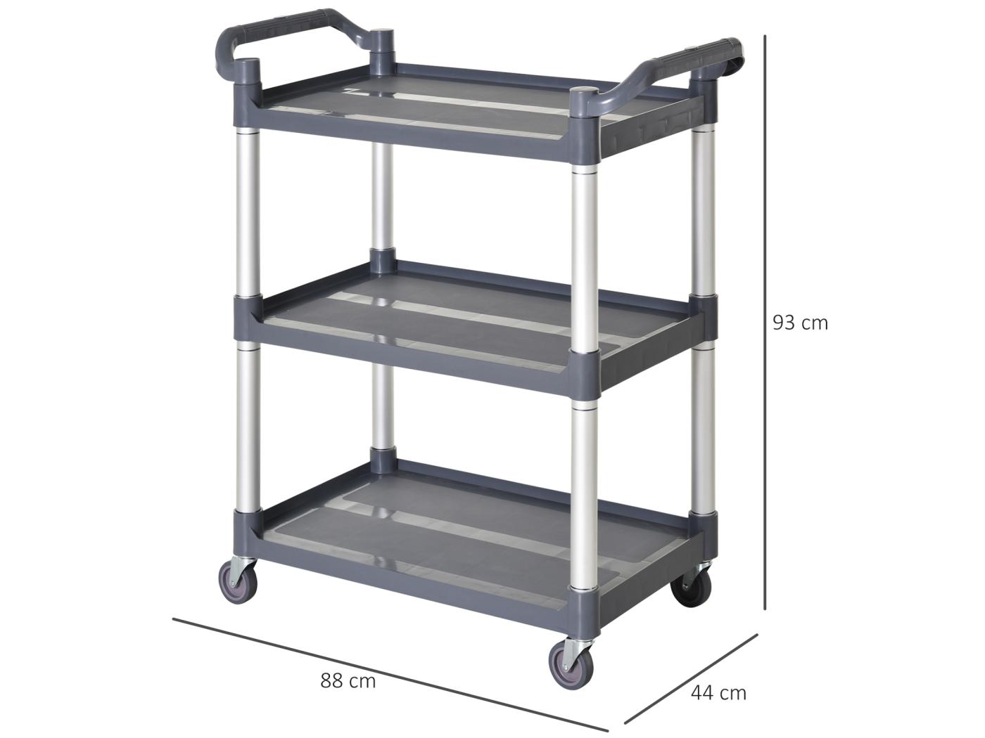 Carro Organizador Para Piscina 122x78x88 Cm - Con Ruedas Y Red Transpirable - Para Juguetes, Toallas Y Flotadores