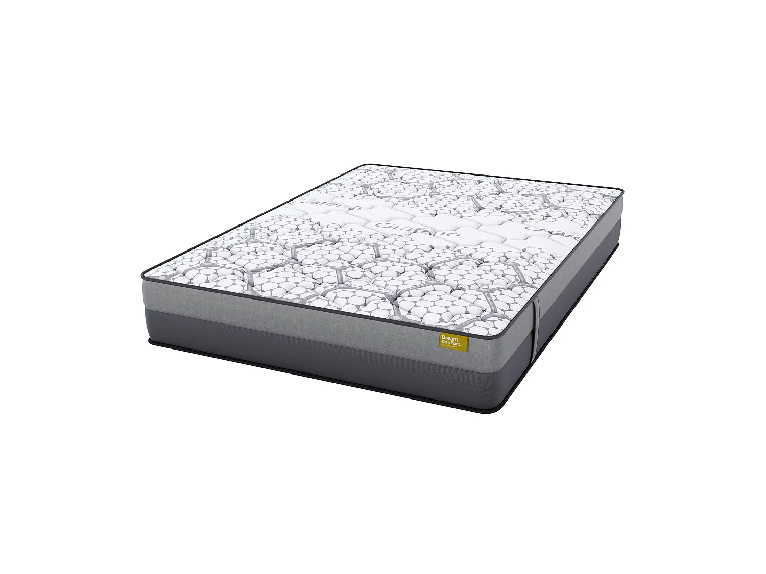 Materasso HR In Memory Foam Grafeno Excellence Senator 135x190 28 cm Doppia Faccia Indipendenza dei Letti Rigidità Alta Dream Confort