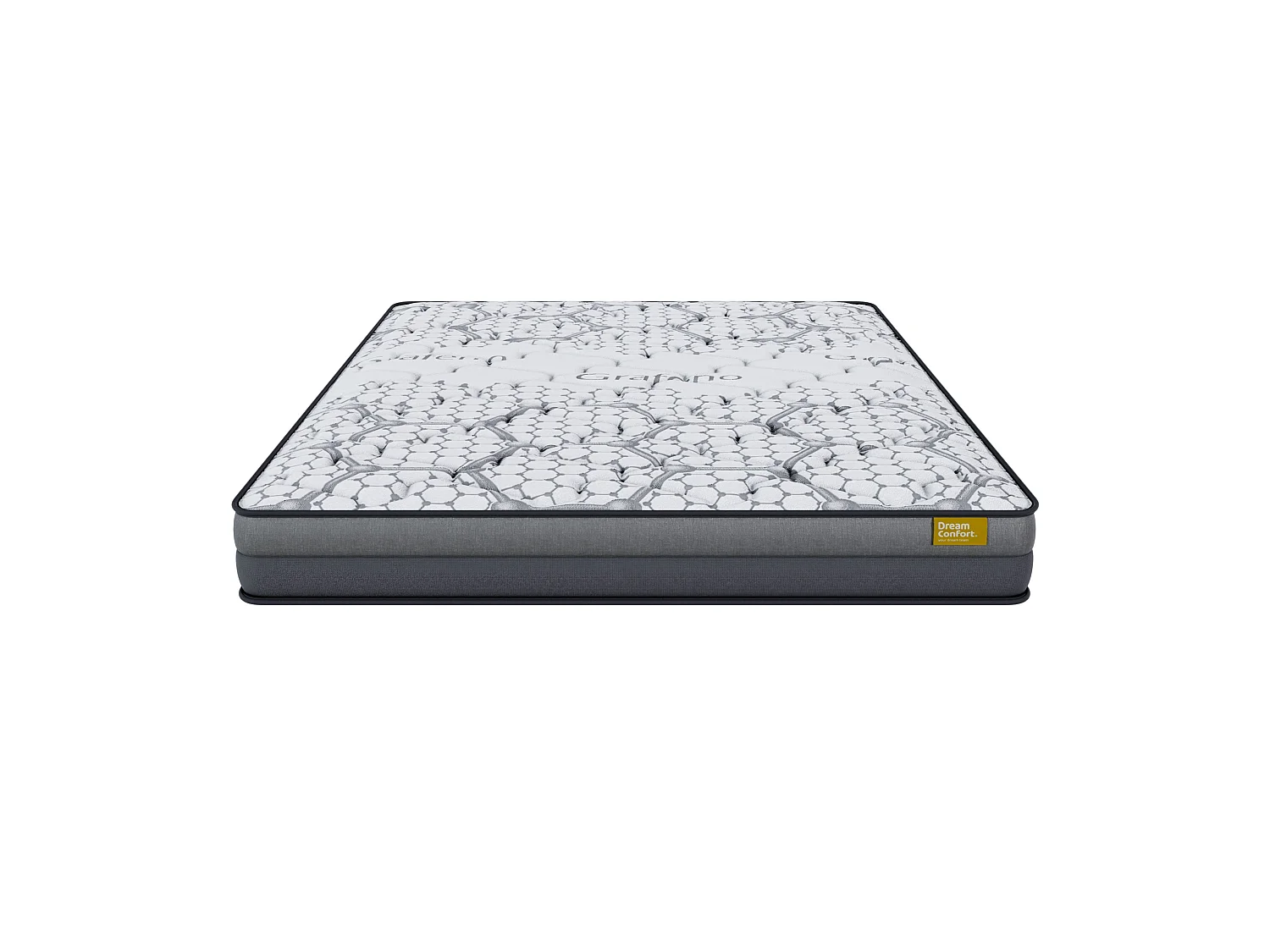 Matelas en mousse à mémoire de forme Grafeno Smart Hero 150x200 16 cm Double Face Indépendance des Lits Fermeté Haute Dream Confort