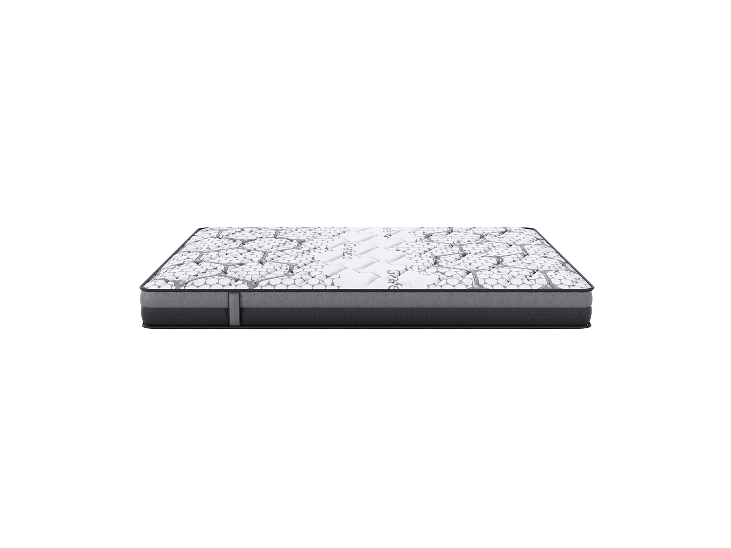 Matelas en mousse à mémoire de forme Grafeno Smart Hero 150x200 16 cm Double Face Indépendance des Lits Fermeté Haute Dream Confort