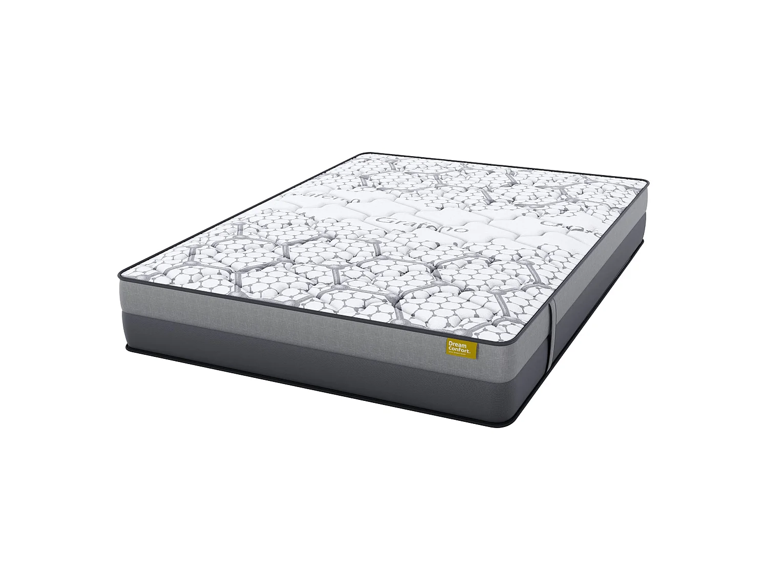 Matelas en mousse à mémoire de forme Grafeno Excellence Senator 120x200 28 cm Double Face Indépendance des Lits Fermeté Haute Dream Confort