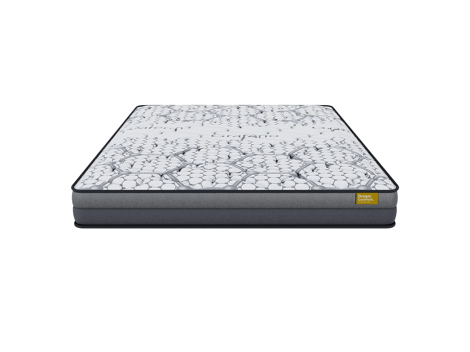 Matelas en mousse à mémoire de forme Grafeno Smart Hero 80x190 16 cm Double Face Indépendance des Lits Fermeté Haute Dream Confort