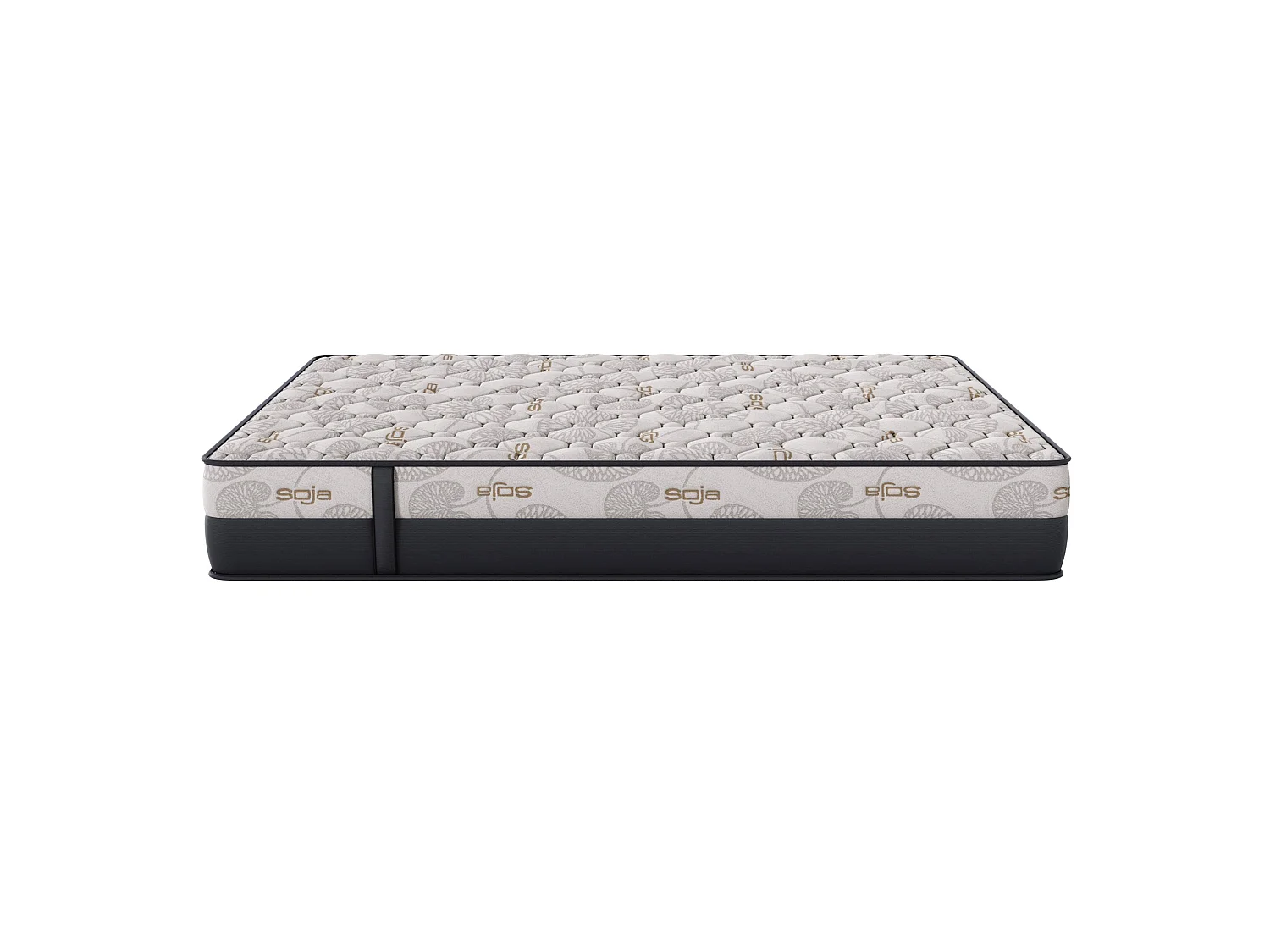 Matelas en mousse à mémoire de forme Soja Excellence Nature 80x180 28 cm Double Face Indépendance des Lits Fermeté Haute Dream Confort