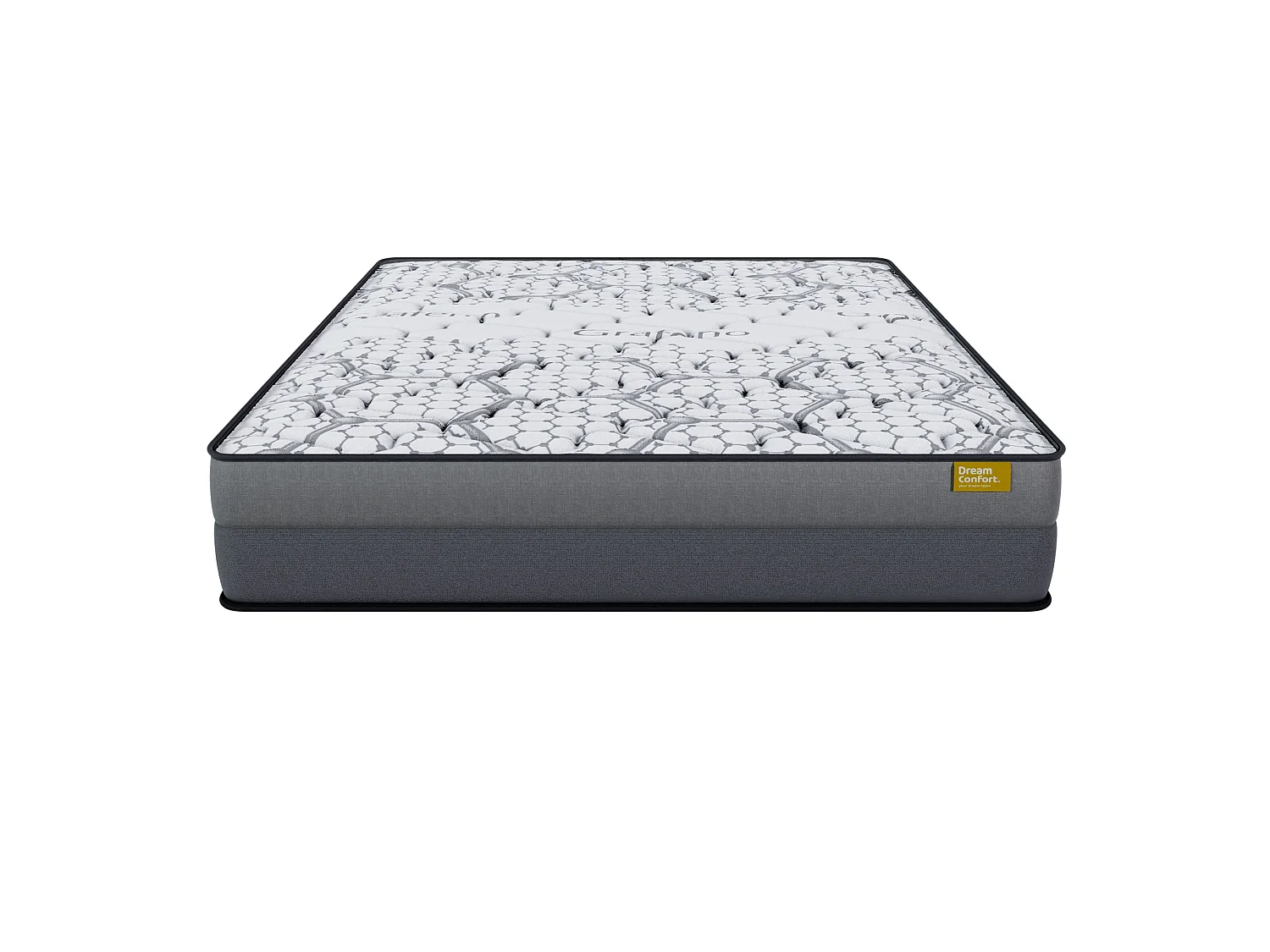 Matelas en mousse à mémoire de forme Grafeno Excellence Senator 160X190 28 cm Double Face Indépendance des Lits Fermeté Haute Dream Confort