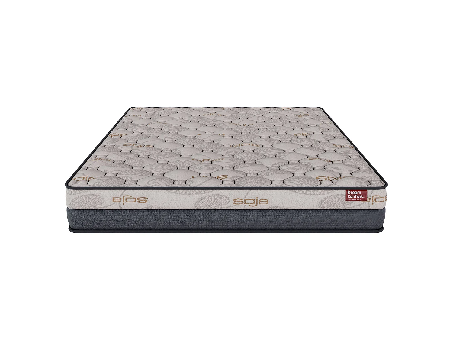 Materasso HR In Memory Foam Soja Cloud Essential 150x200 22 cm Doppia Faccia Indipendenza dei Letti Rigidità Alta Dream Confort