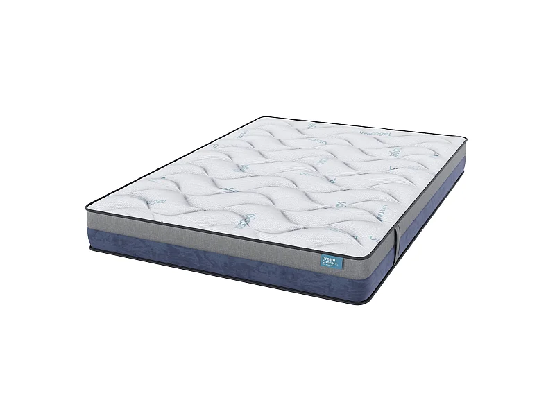 Matelas en mousse à mémoire de forme Gel Cloud Majestic 80x180 22 cm Double Face Indépendance des Lits Fermeté Haute Dream Confort