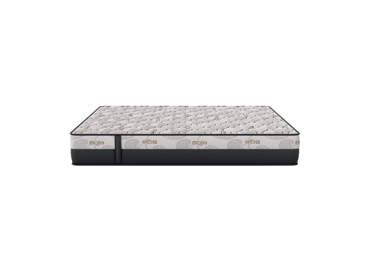 Matelas en mousse à mémoire de forme Soja Excellence Nature 105x200 28 cm Double Face Indépendance des Lits Fermeté Haute Dream Confort