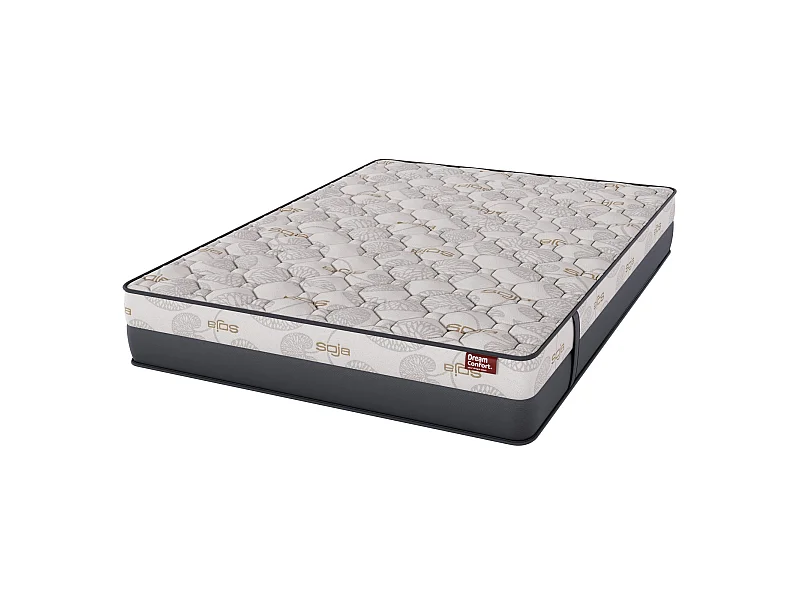 Matelas en mousse à mémoire de forme Soja Excellence Nature 105x200 28 cm Double Face Indépendance des Lits Fermeté Haute Dream Confort