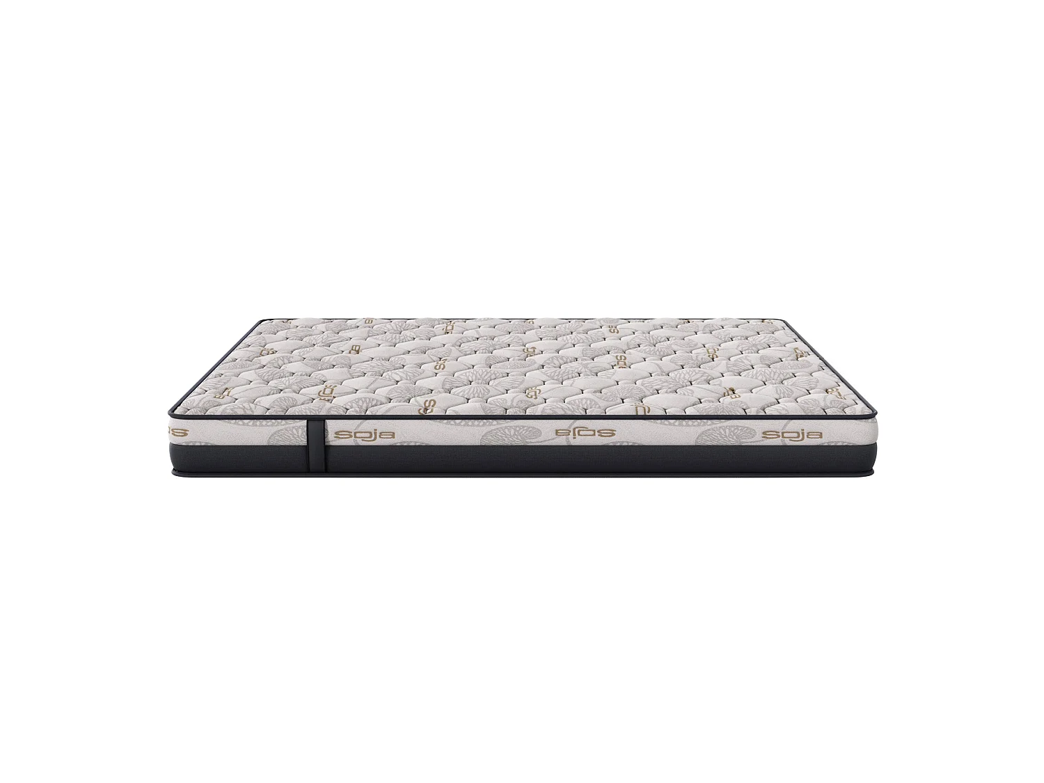 Matelas en mousse à mémoire de forme Soja Smart Elion 105x190 16 cm Double Face Indépendance des Lits Fermeté Haute Dream Confort