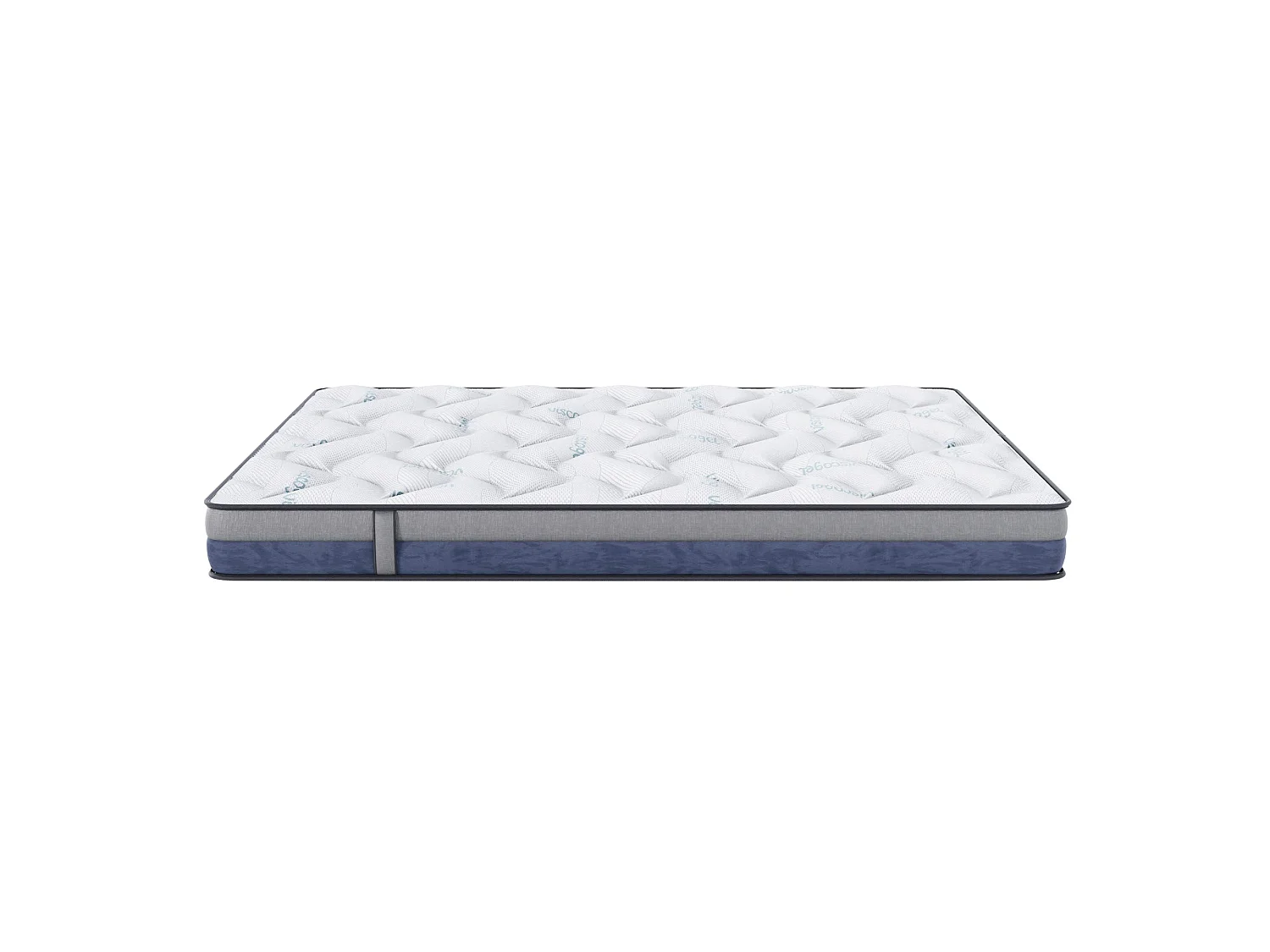 Matelas en mousse à mémoire de forme Gel Smart Resilence 90x180 16 cm Double Face Indépendance des Lits Fermeté Haute Dream Confort