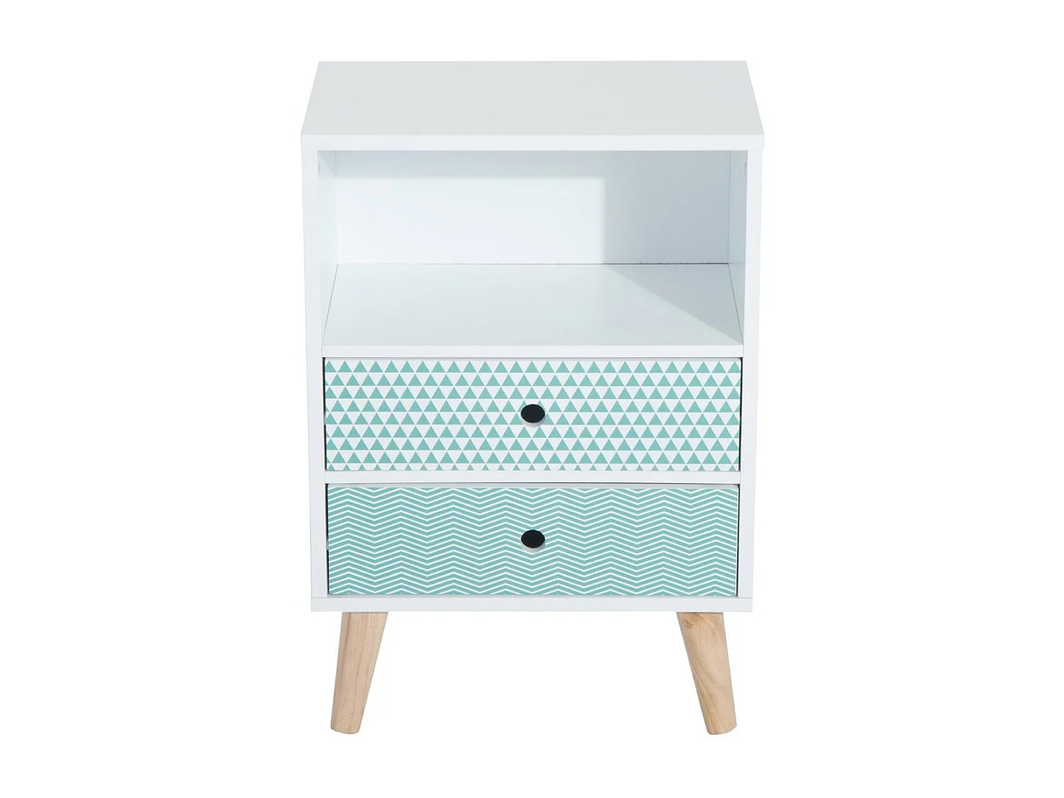 Cómoda de madera blanco 45x30x65cm HOMCOM