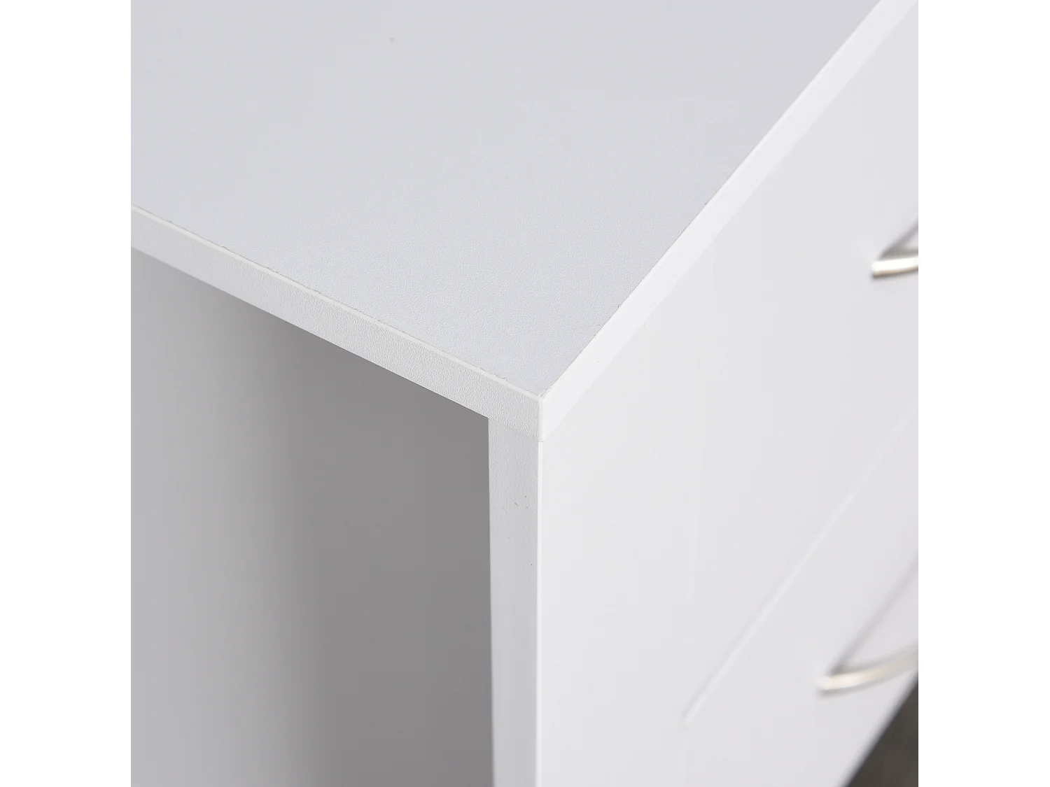 Mesita de noche blanco 48x39x54 cm HOMCOM