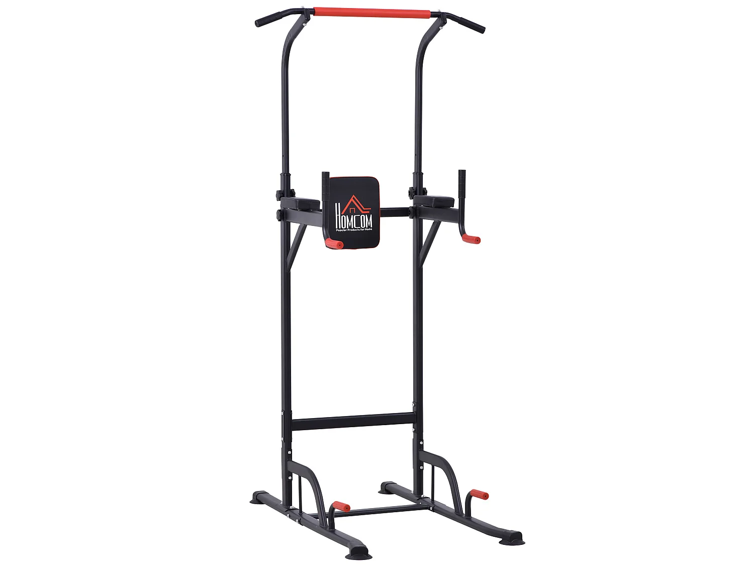 Torre de ejercicios negro 123x98x239 cm HOMCOM