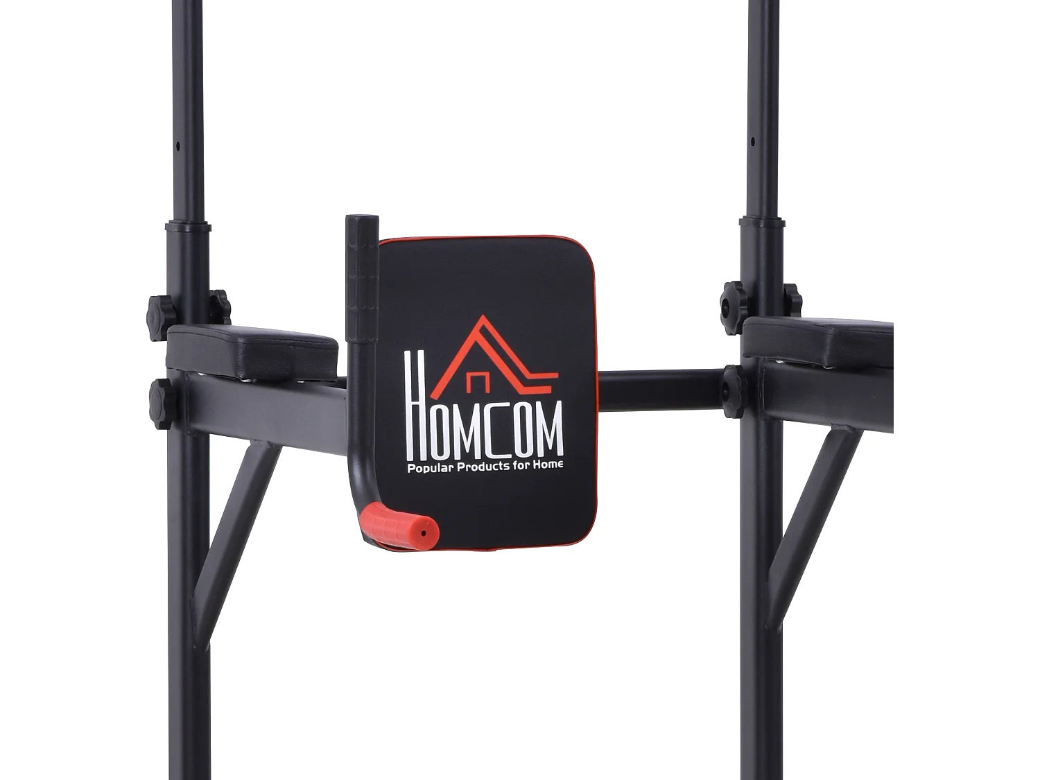 Torre de ejercicios negro 123x98x239 cm HOMCOM